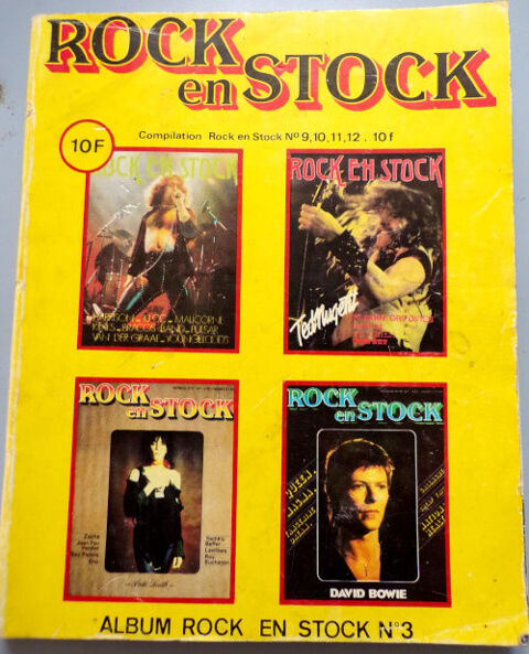 Album rock en stock n 3 ( n 9,10,11,12  Harrison 10 Laval (53)
