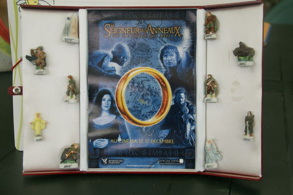 coffret de f&eacute;ves "le seigneur des anneaux""le retour du roi" 