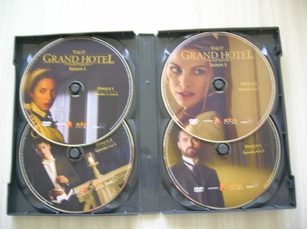 GRAND HOTEL Saison 1 coffret DVD et blu-ray
