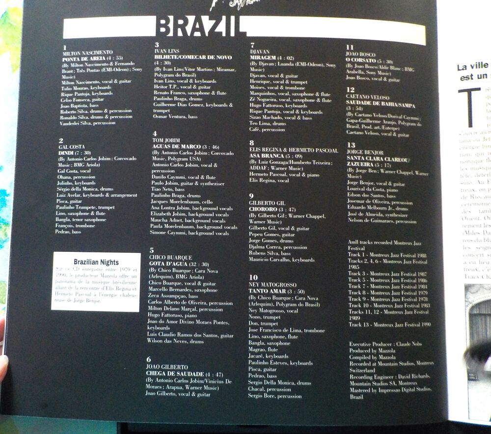 COFFRET 4 CD 35 YEARS OF MONTREUX JAZZ FESTIVAL CD et vinyles