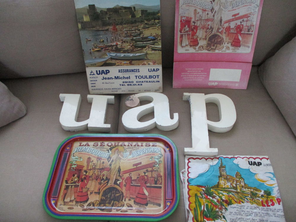 OBJETS PUBLICITAIRES (1950 / 1980) UAP /AUBADE 