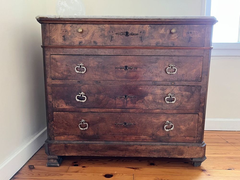JE DONNE - Commode en bois / marbre Meubles