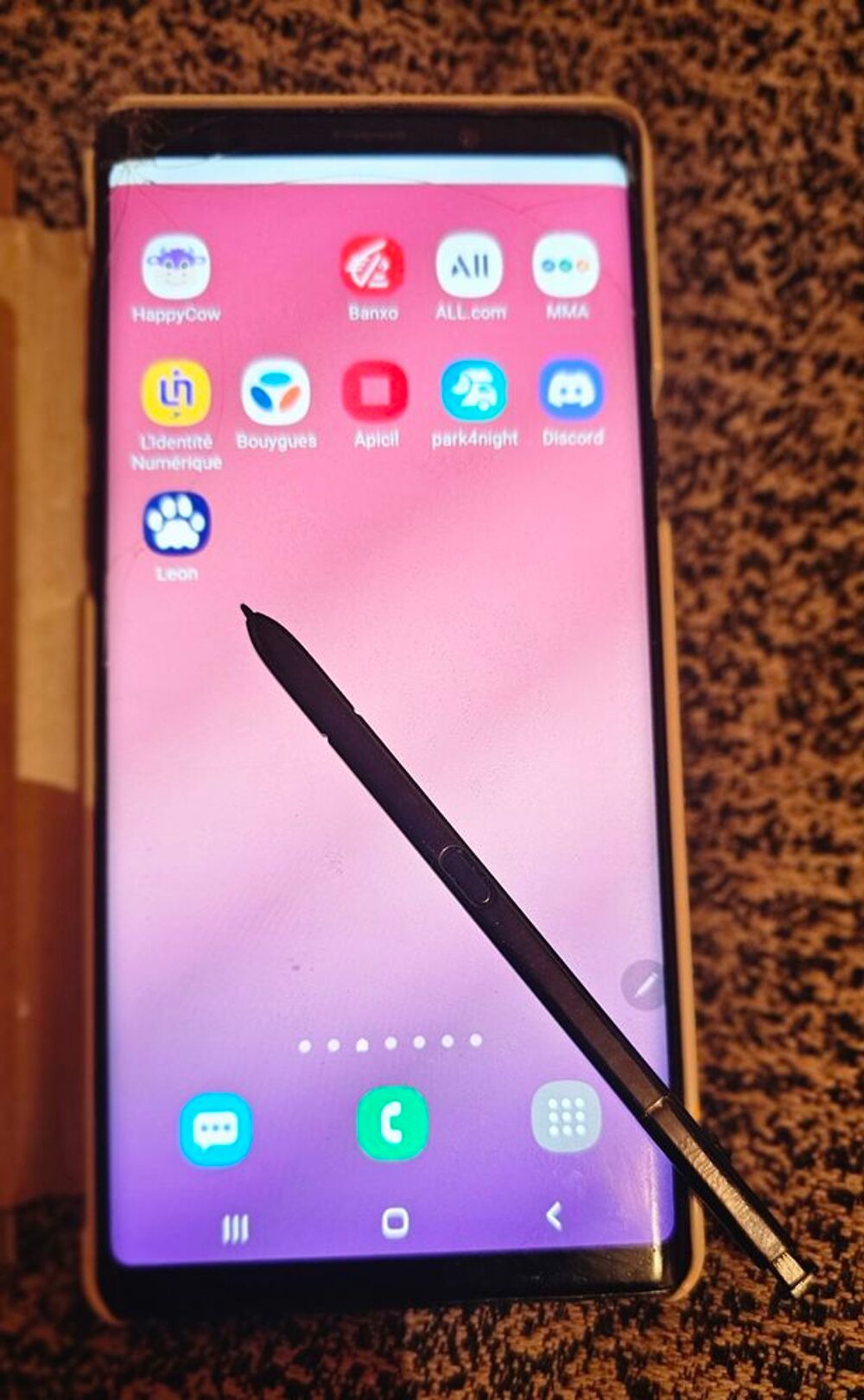 Galaxy note 9 Téléphones et tablettes