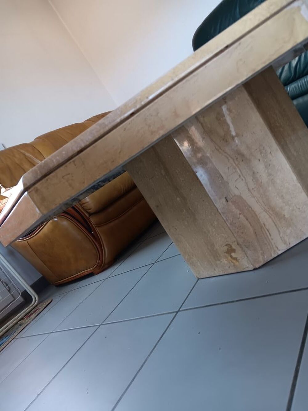 Table salon en marbre Meubles