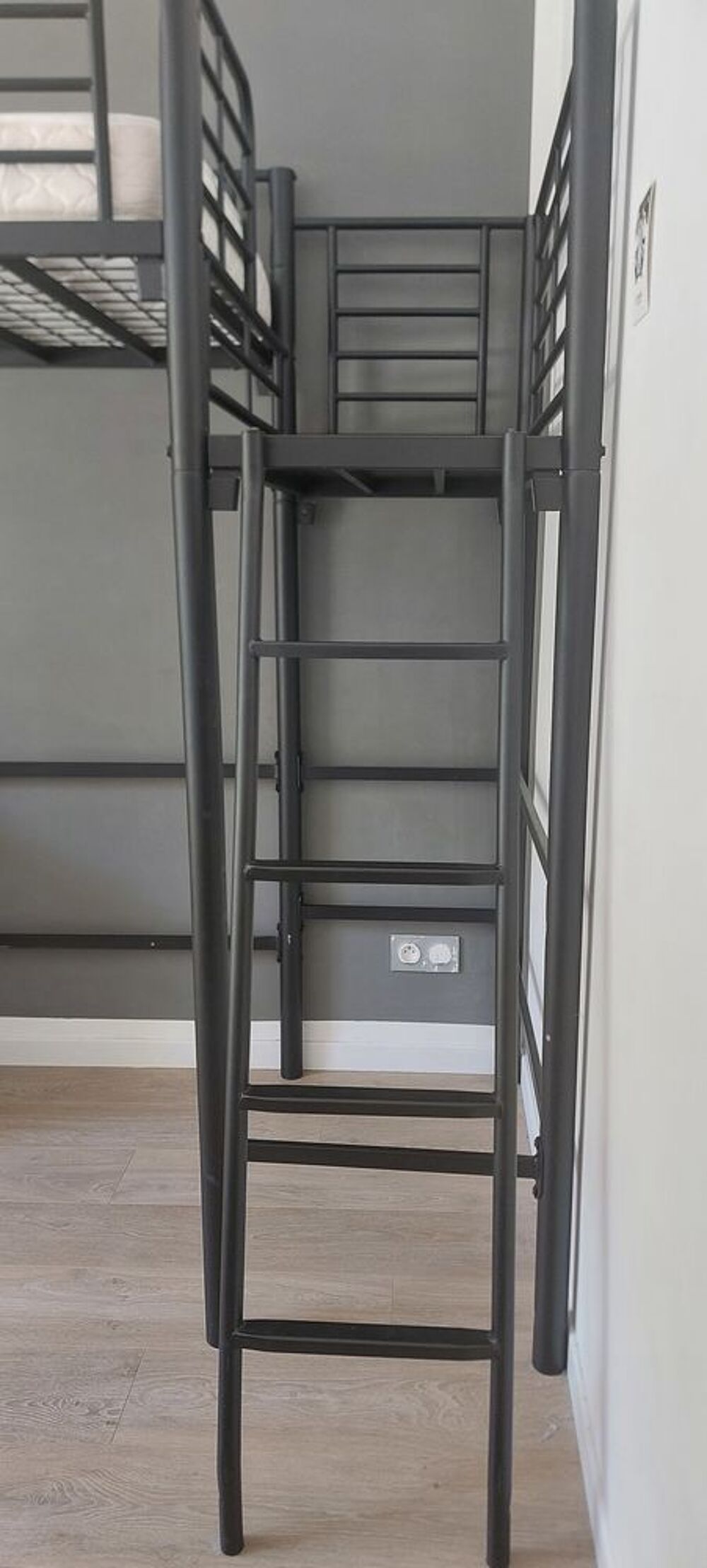 Lit mezzanine une place avec plateforme Mobilier enfants