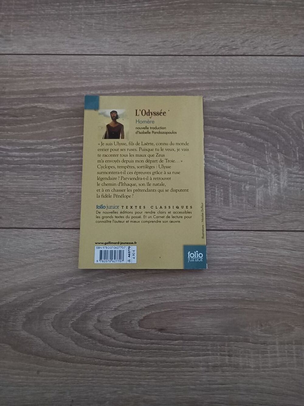 Livre "L'Odiss&eacute;e" Hom&egrave;re Livres et BD
