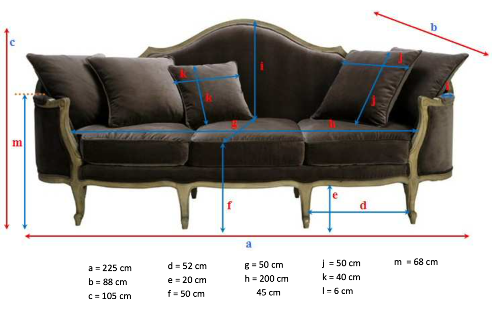 CANAP&Eacute; BANQUETTE LOUIS XV Meubles