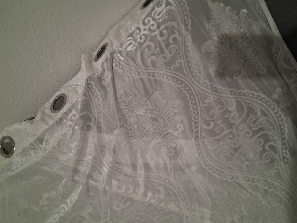 Rideau &eacute;l&eacute;gant €" motif baroque Décoration