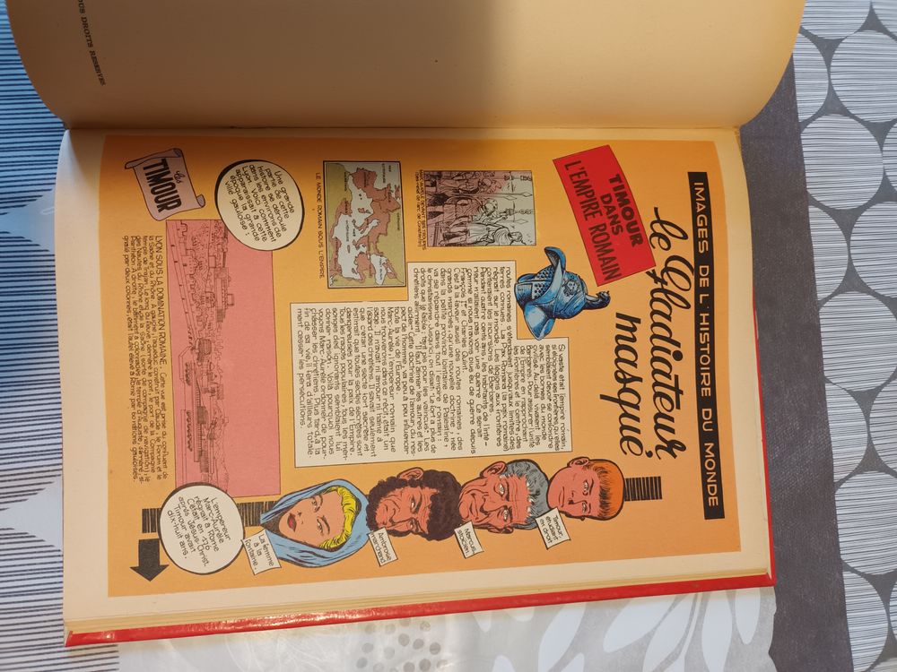 bd timour le gladiateur masqu&eacute; EO 1959 proche du neuf Livres et BD