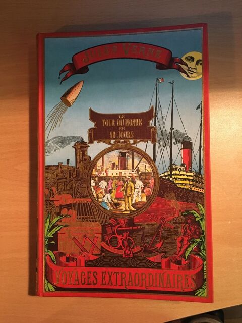 JULES VERNE. LE TOUR DU MONDE EN 80 JOURS. UNIQUE. 40 Paris 20 (75)
