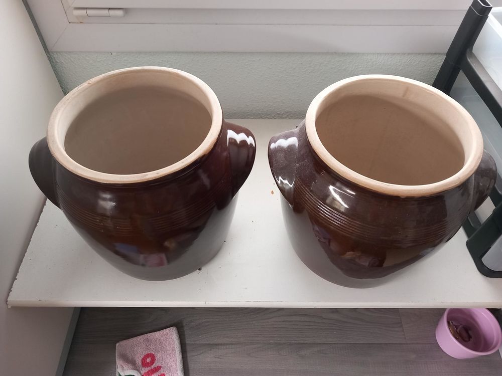 pot en gr&egrave;s Décoration