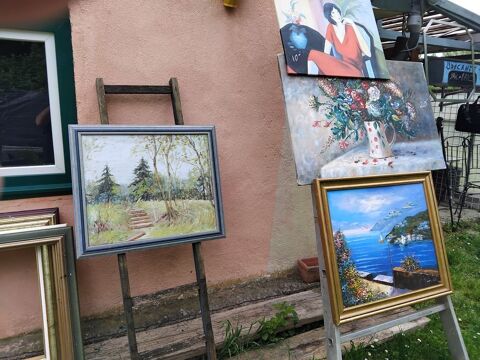 peinture  sur toile monte sur châssis bois 15 Strasbourg (67)