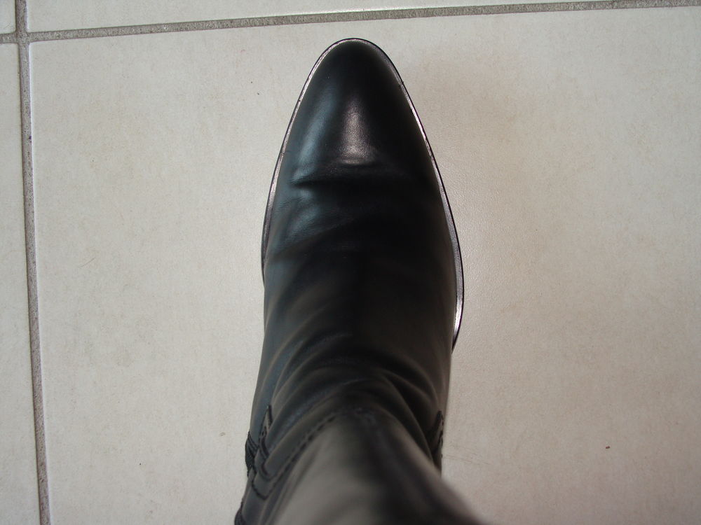 Femme Bottes cuir marque Ilario Ferucci Chaussures