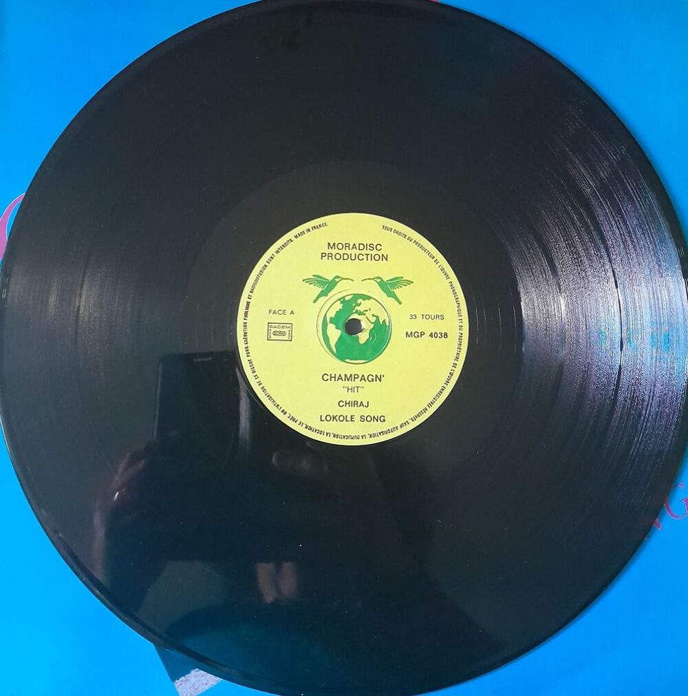 Vinyle 33 T , CHAMPAGN' "hit" Antilles CD et vinyles