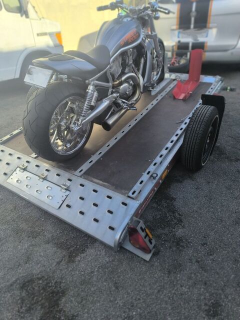 remorque porte moto abaissante 0 57310 Bertrange