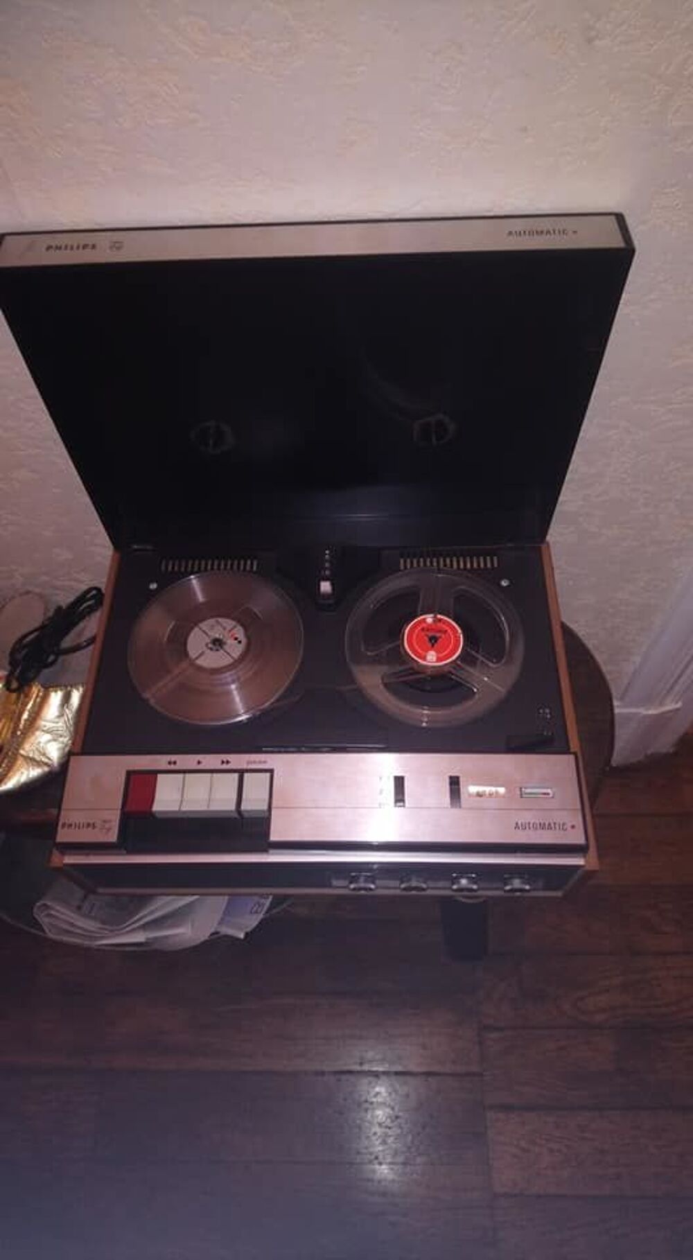Magn&eacute;tophone &agrave; bande Philips 4306 des ann&eacute;es 60/70 Audio et hifi