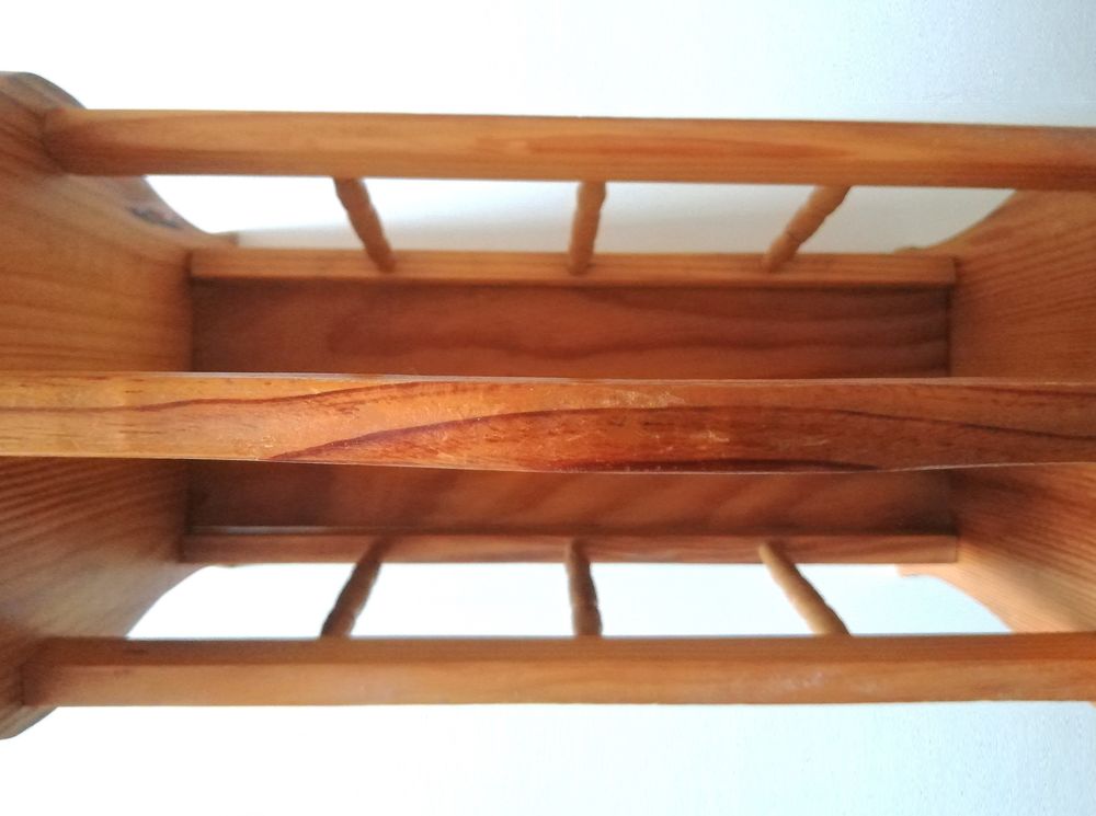 Porte livres en bois Dcoration