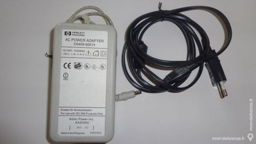 Alimentation imprimante HP 18 Vts Matériel informatique