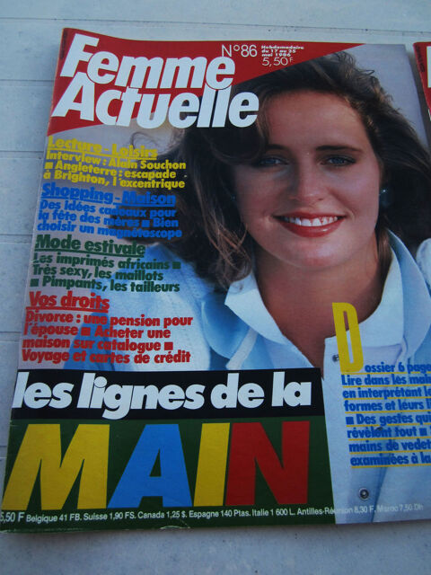 collection magazine FEMME ACTUELLE dont 1er n� 1977 0 Saint-Alban-de-Roche (38)