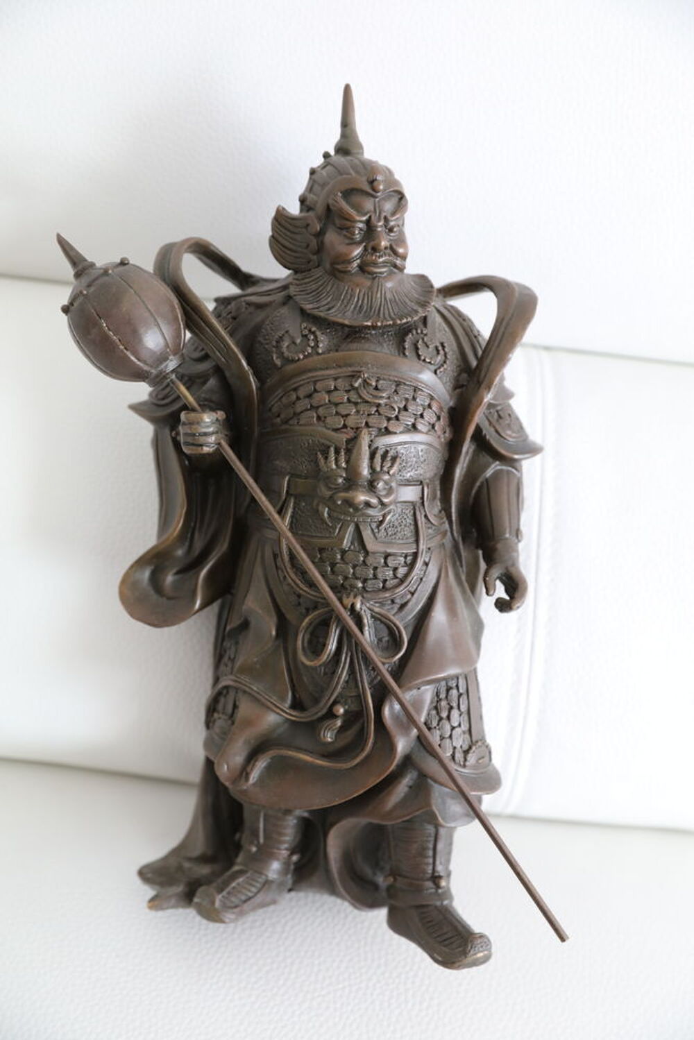 SOLDAT CHINOIS EN BRONZE 