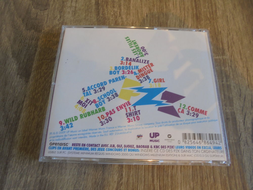 CD PZK CD et vinyles