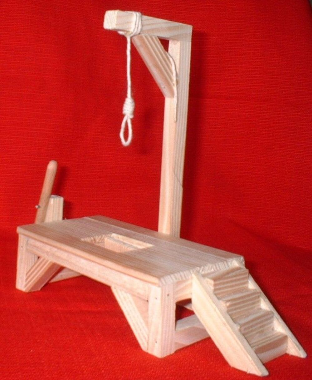 Maquette de gibet
