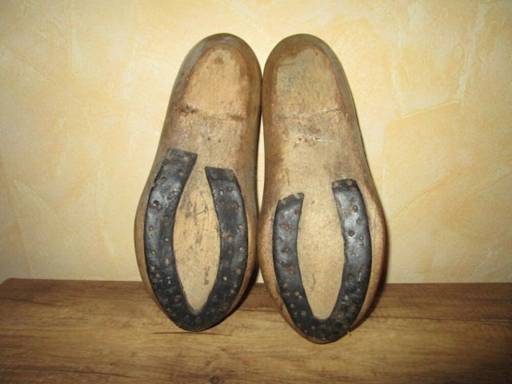 VIEUX SABOT BOIS Jardin