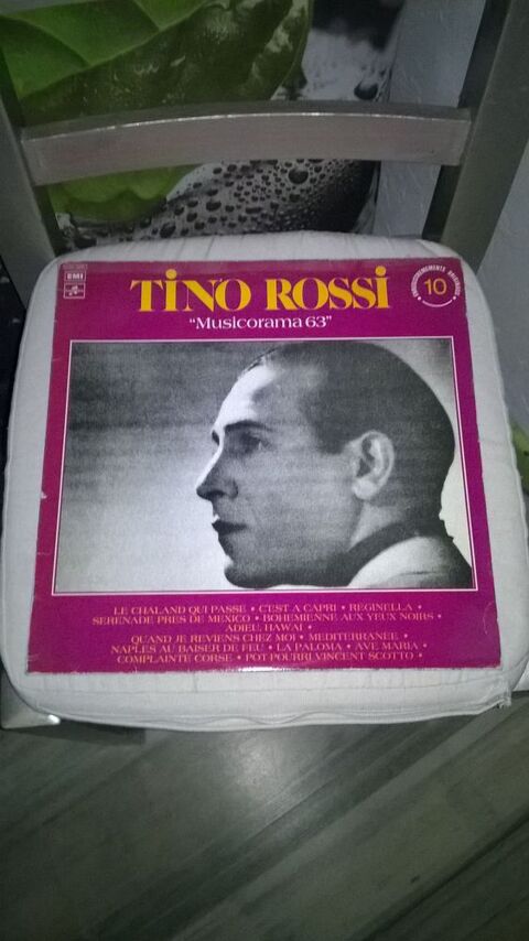 Vinyle Tino Rossi
Musicorama 63
1978
Excellent etat
Quan 9 Talange (57)