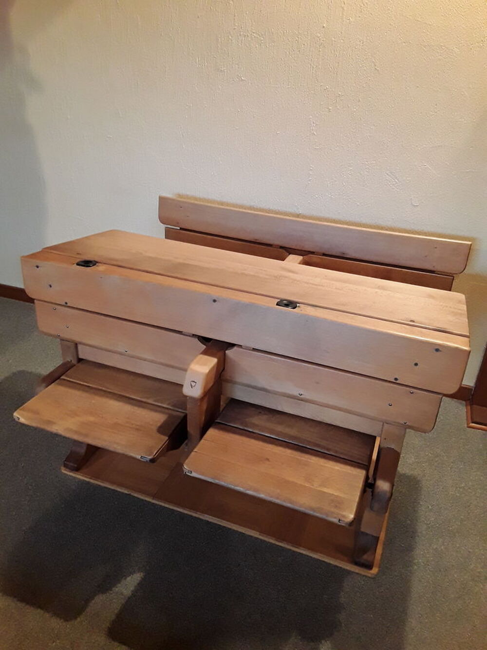 Table &eacute;colier vintage Mobilier enfants