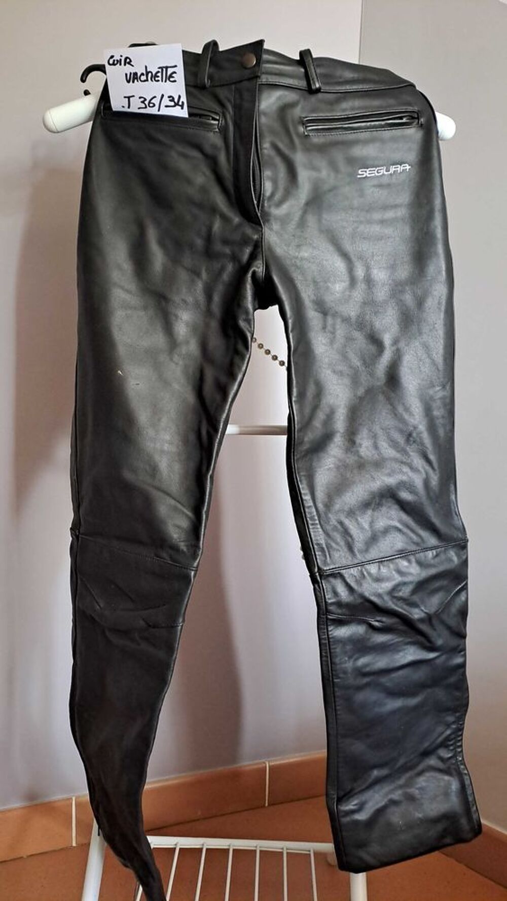 PANTALON CUIR Vêtements