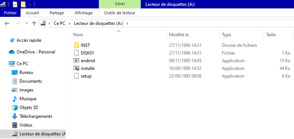 Disquette Mesucora Matériel informatique