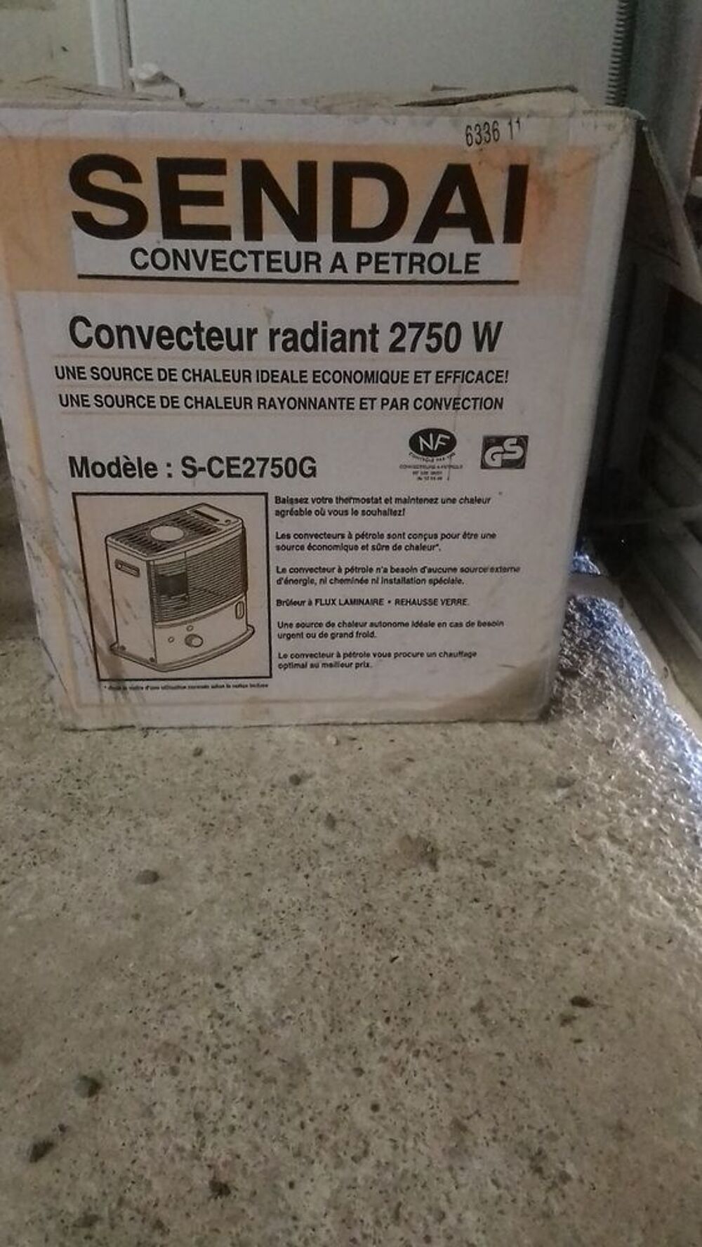 Poele &agrave; p&eacute;trole Electroménager