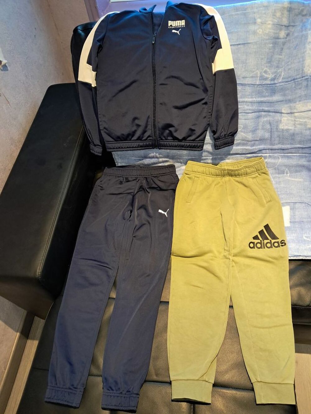 Jogging vert adidas Ensemble surv&ecirc;tement jogging puma 9/10 Vêtements enfants