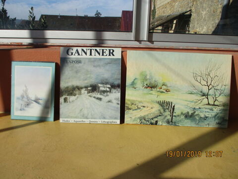 3 cadres GANTNER - MAUGERI - Corpi� 10 Le Vernois (39)