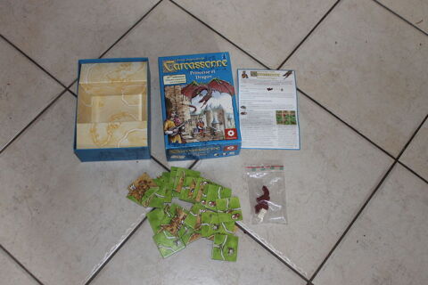 Jeu Carcassonne extension  3 Princesse et dragon 20 Talence (33)