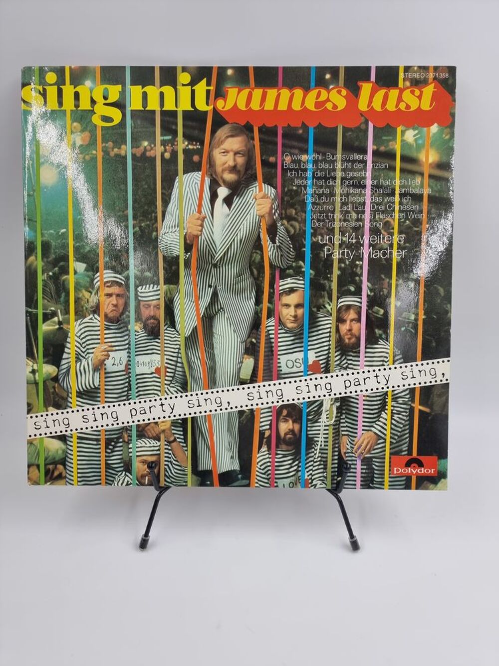 Vinyle 33 tours James Last : Sing Mit avec fourreau CD et vinyles