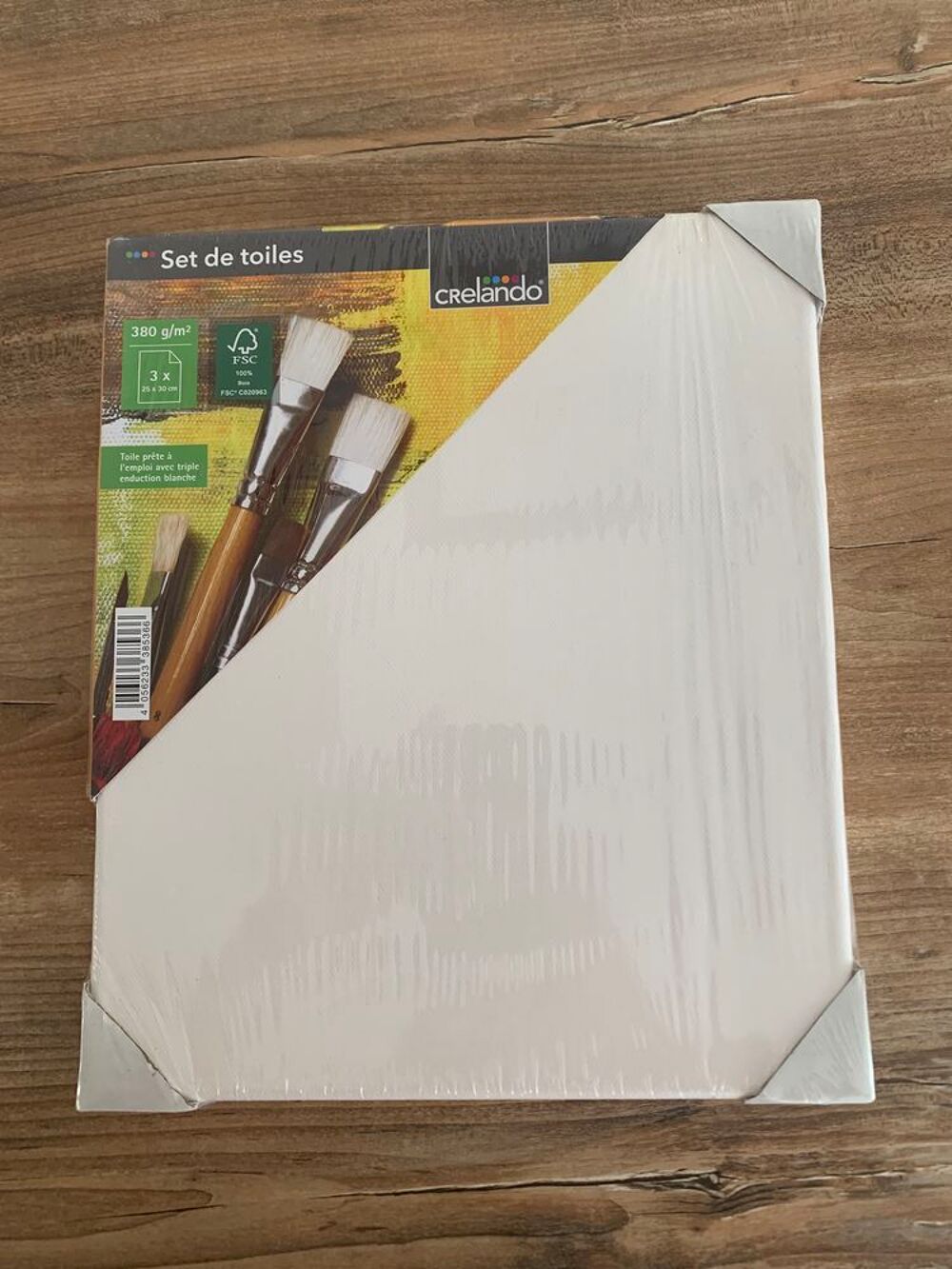3 Set de toiles pour peinture " Crelando " Décoration