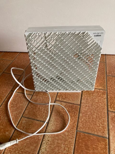 Ventilateur design Pierre Paulin Airline 201 Calor vintage 70 Jouy-aux-Arches (57)