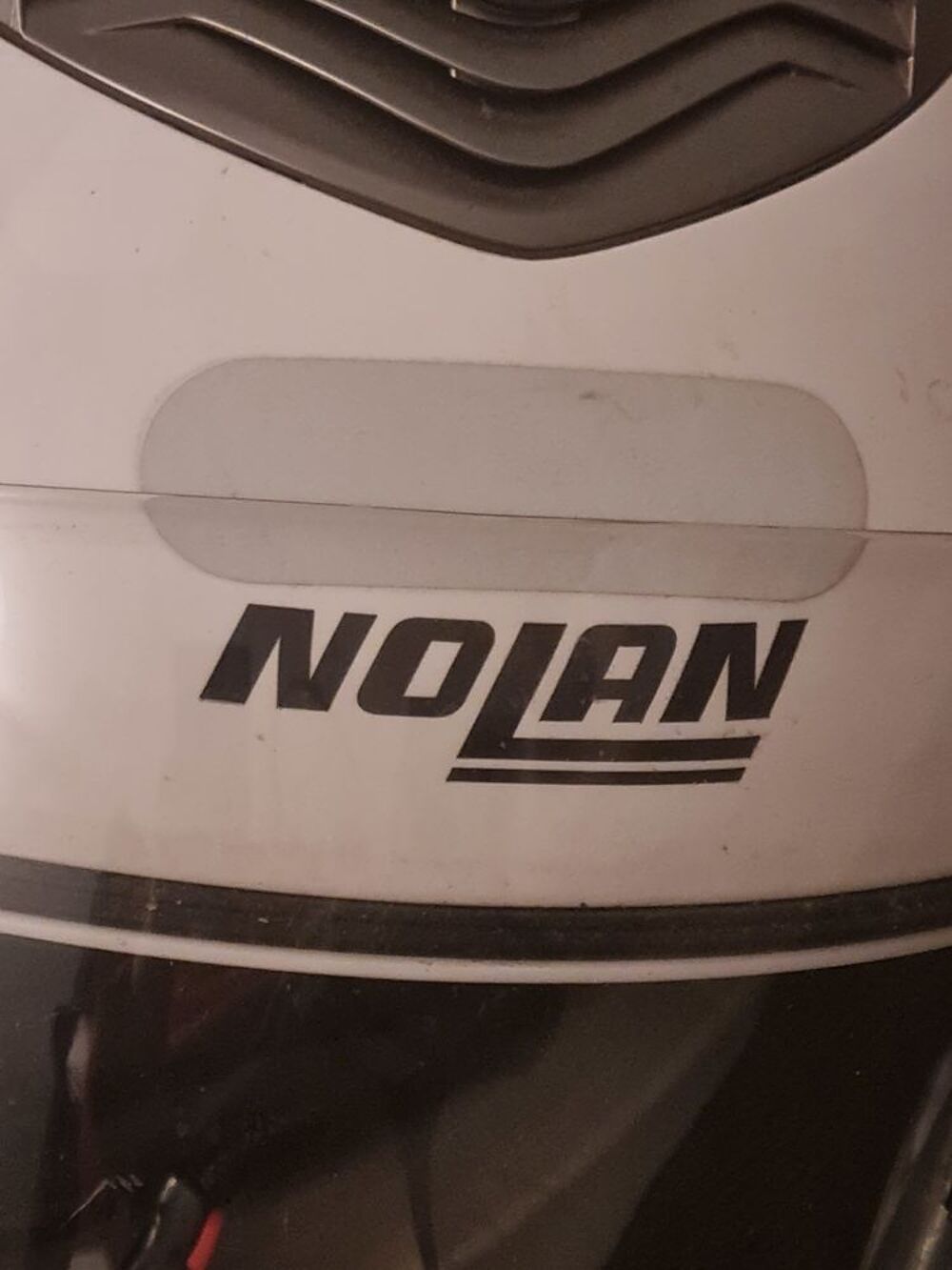 Casque nolan int&eacute;gral speedway couleur blanche Sports