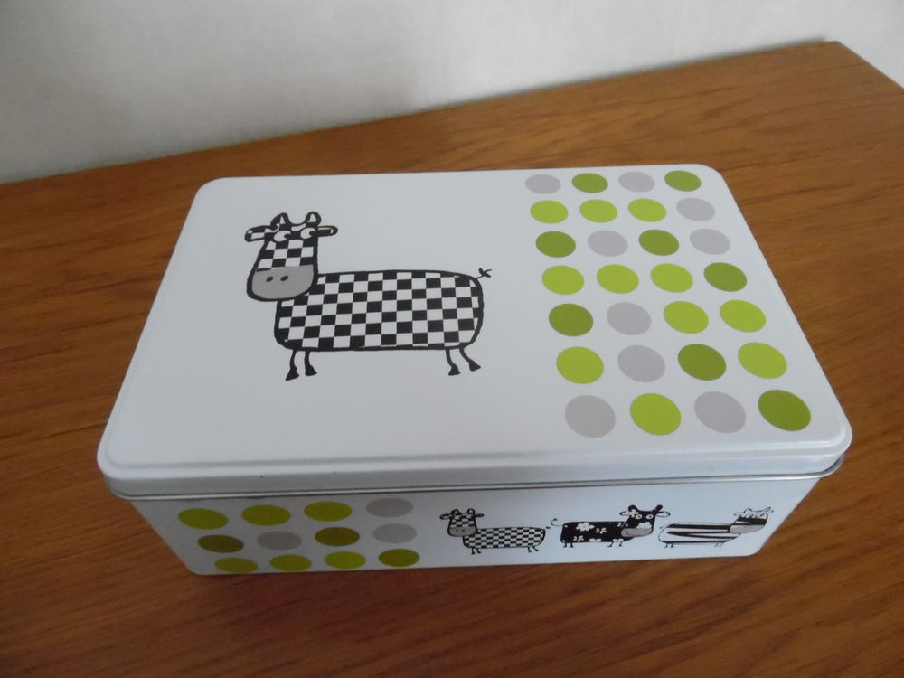 boite &agrave; sucre motif vaches, excellent &eacute;tat Décoration