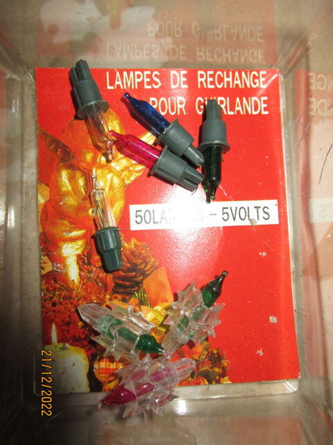 lot de lampes de rechanges pour guirlandes 50 lampes-5 volts 5 Chanteloup-en-Brie (77)
