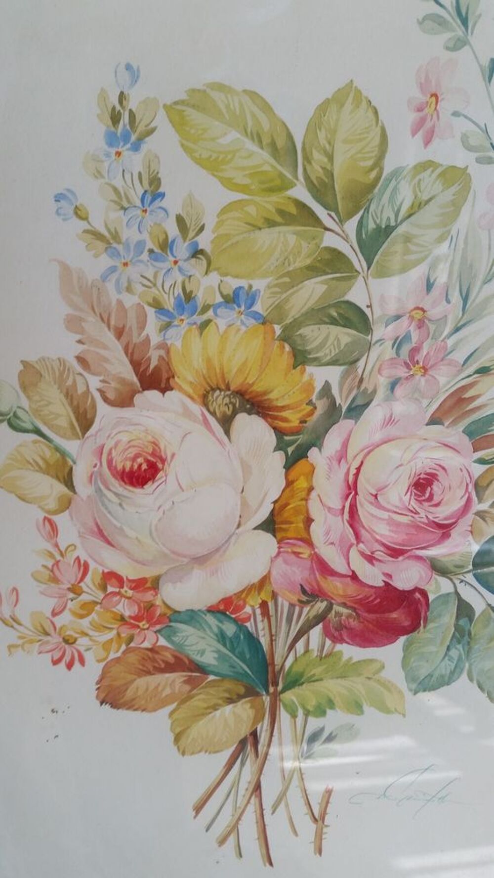 Tableau a fleurs Décoration