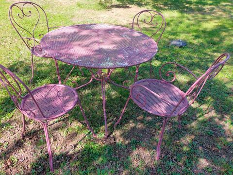 Salon de jardin en fer forg 389 Truyes (37)
