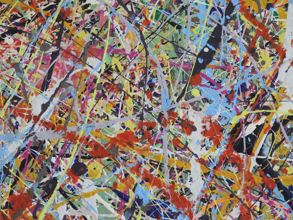 Tableau acrylique sur toile - Aurore bor&eacute;ale Décoration