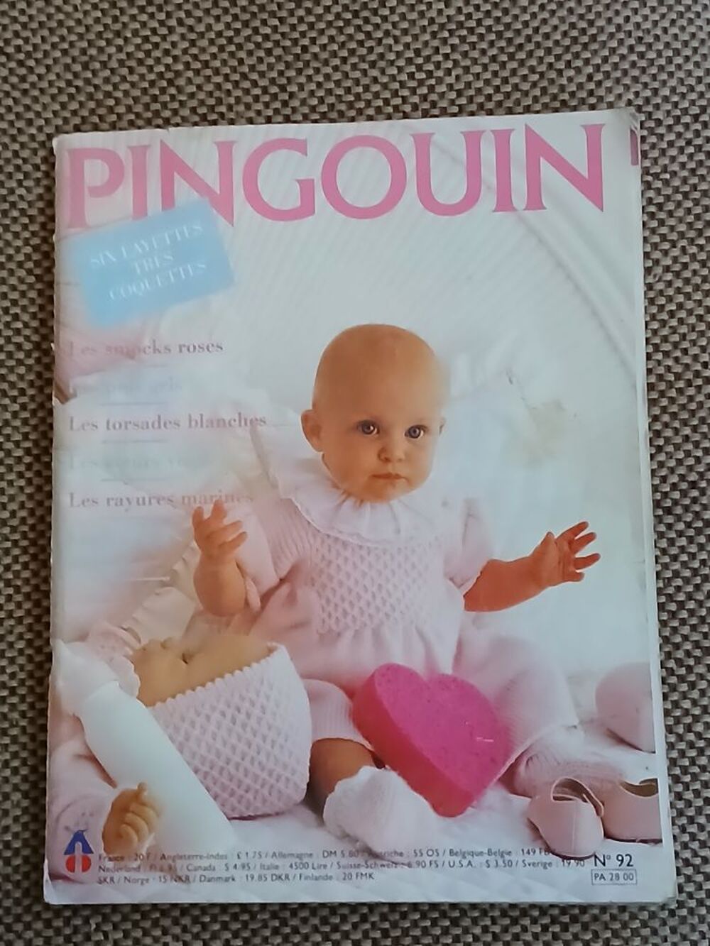 21 catalogues Pingouin de disponible tricotage broderie Livres et BD