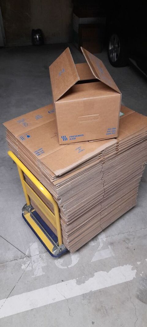 Lot 30 cartons envoi colis/rangement/déménagement 40x30x23 Villepreux (78)