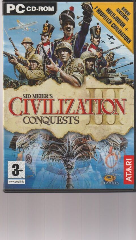 jeux pc civilization 3 Chauché (85)