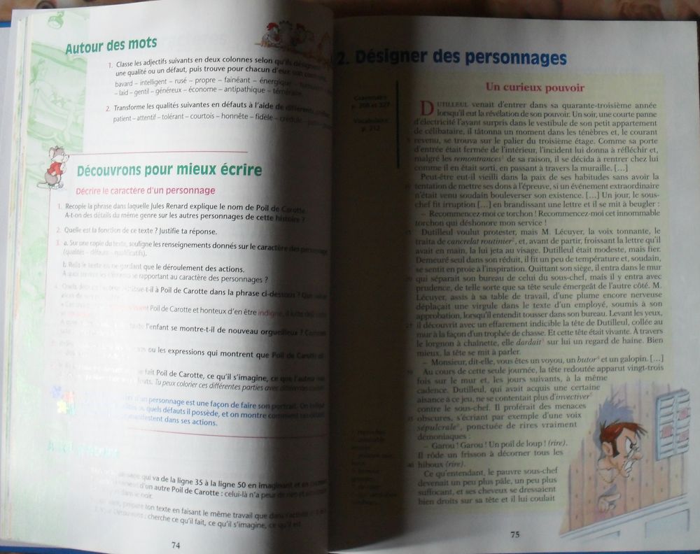 2 livres de Fran&ccedil;ais cycle 3 Edition Bordas &eacute;tat excellent Livres et BD