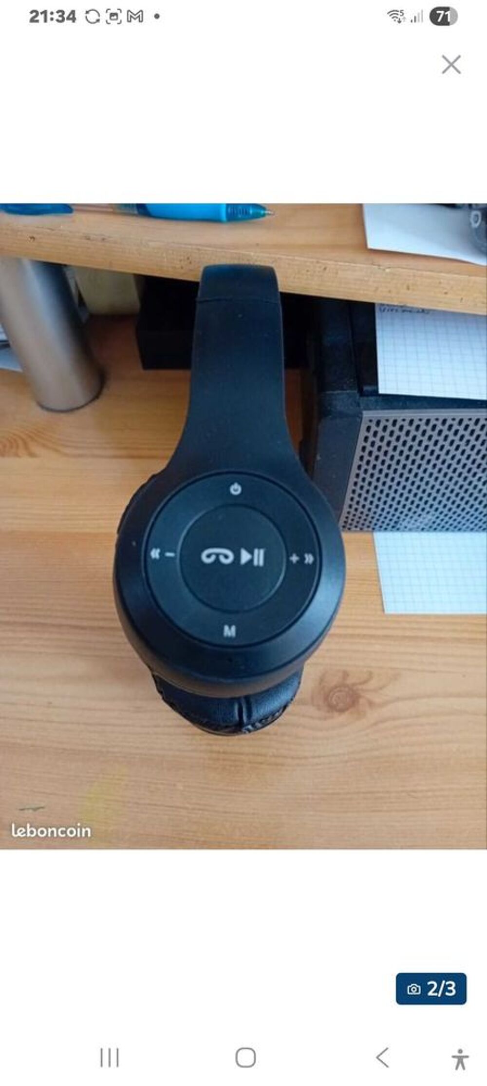 casque st&eacute;r&eacute;o sans fil Audio et hifi
