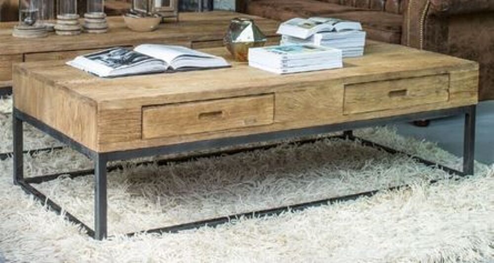 table basse orme m&eacute;tal interiors Meubles